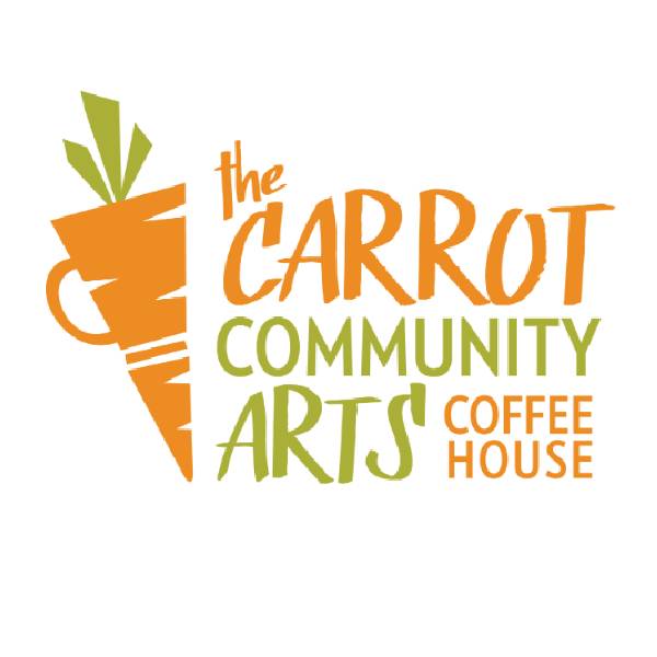 The Carrot Community Arts Coffeehouse Logo